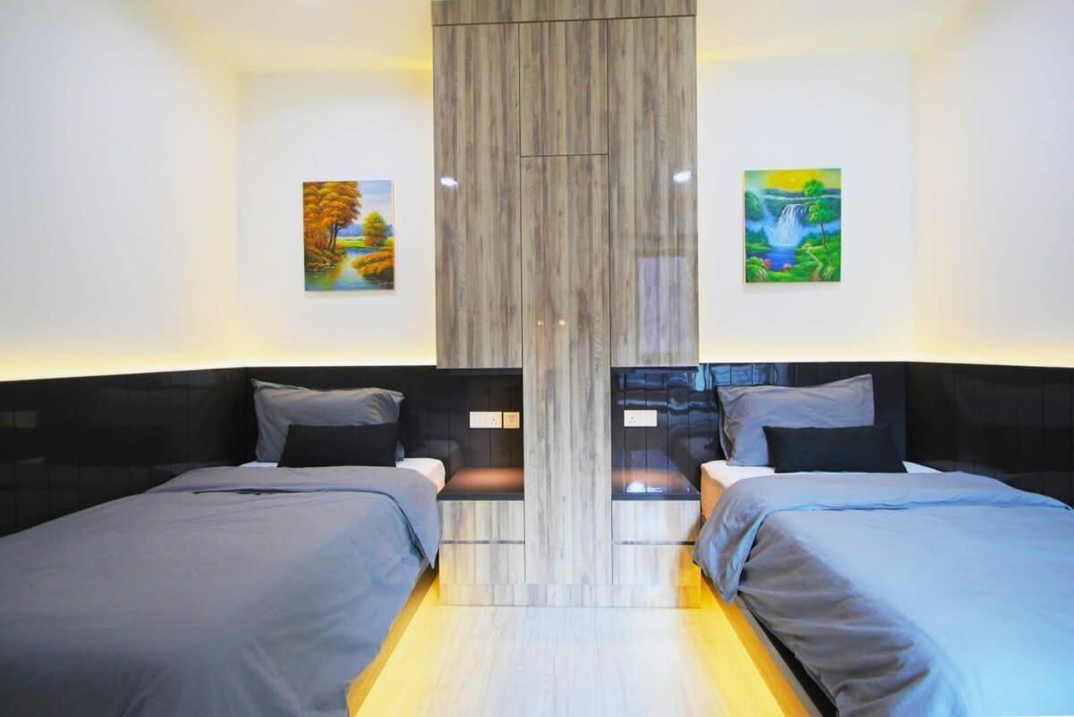 A Stylish High-Floor 2Br Suasana Suites Views Johor Bahru Exterior foto